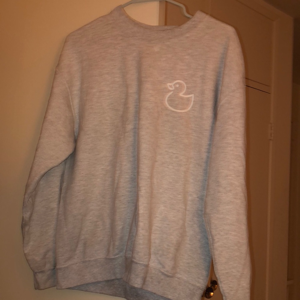 Rubber ducky crew neck